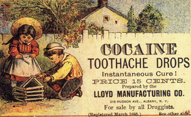 cocaina dor dentes